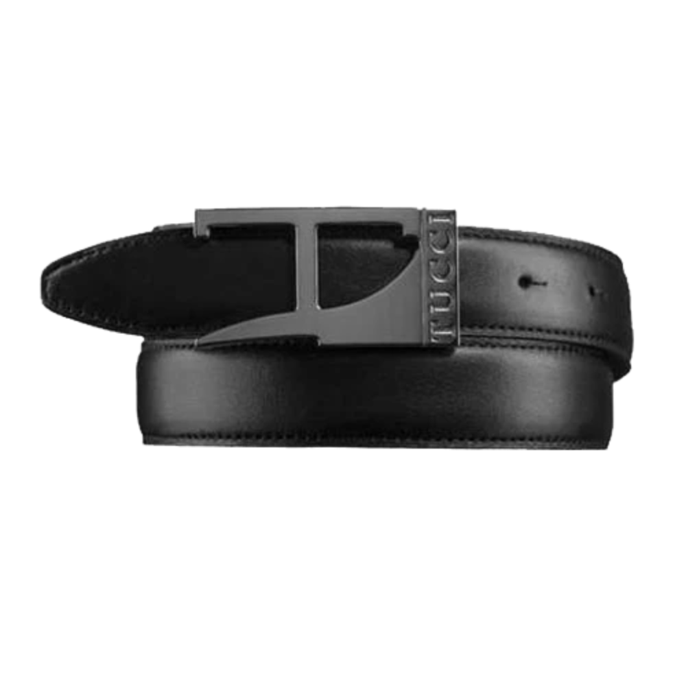 Men Leather Belt by Tucci