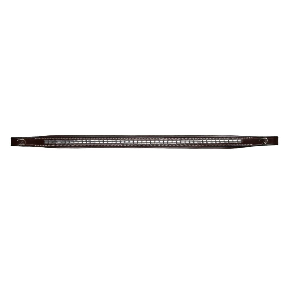 Dy'on Silver Clincher Straight Browband US02L