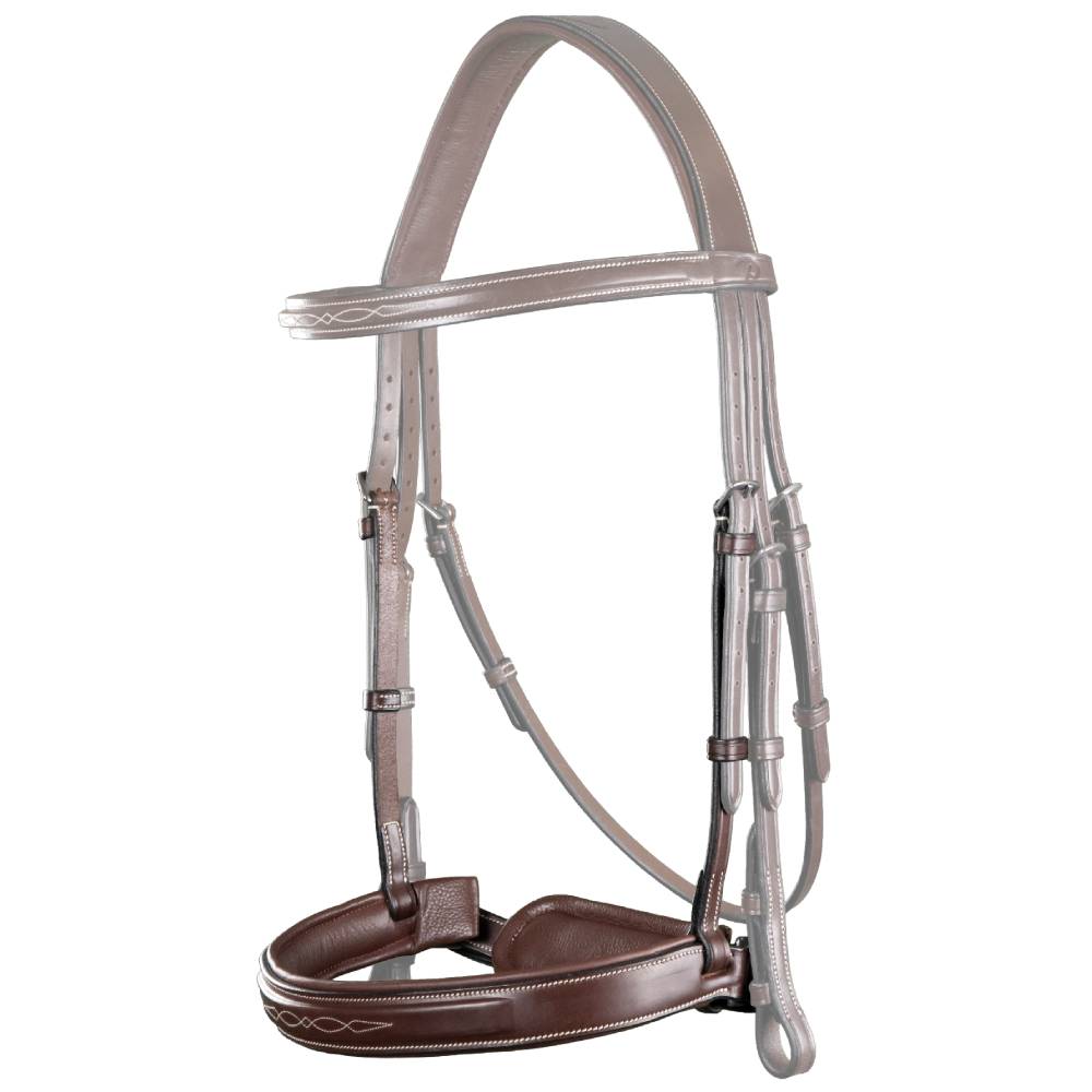 Dy'on Wide Hunter Noseband with Crank Pull Back US04P