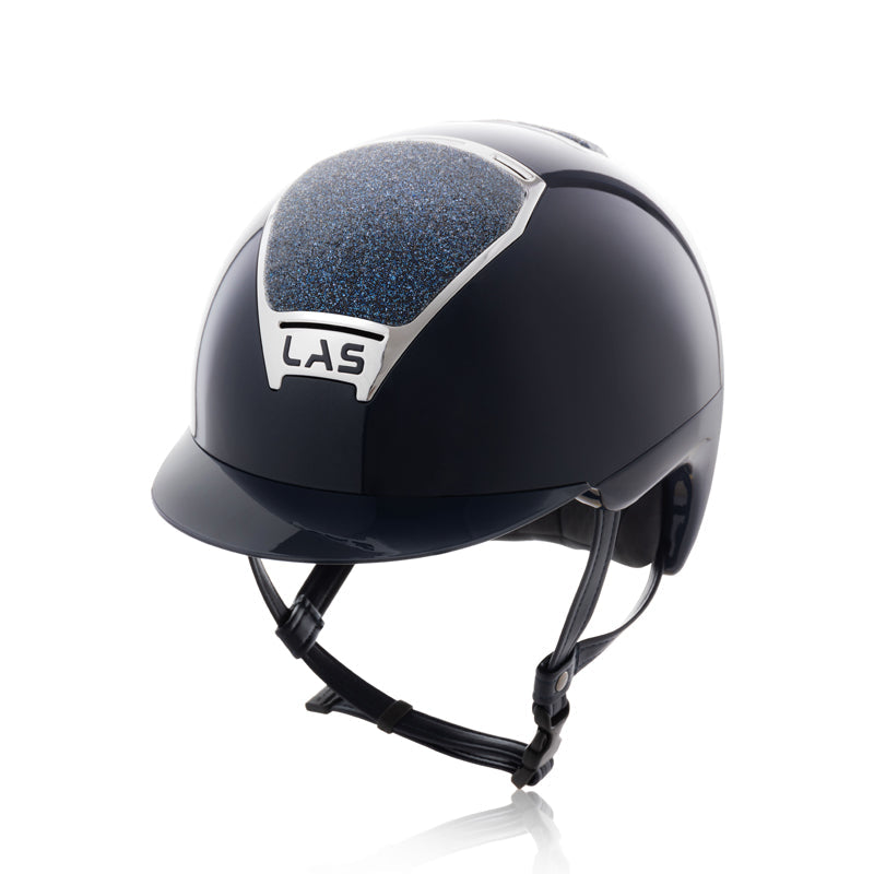 LAS Helmet Opera Crystal Navy Blue with Large Visor