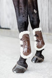 Vegan Sheepskin Tendon Boots Bamboo Elastic by Kentucky