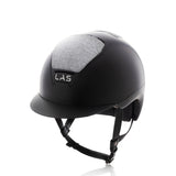 LAS Helmet Opera Crystal Black with Standard Visor