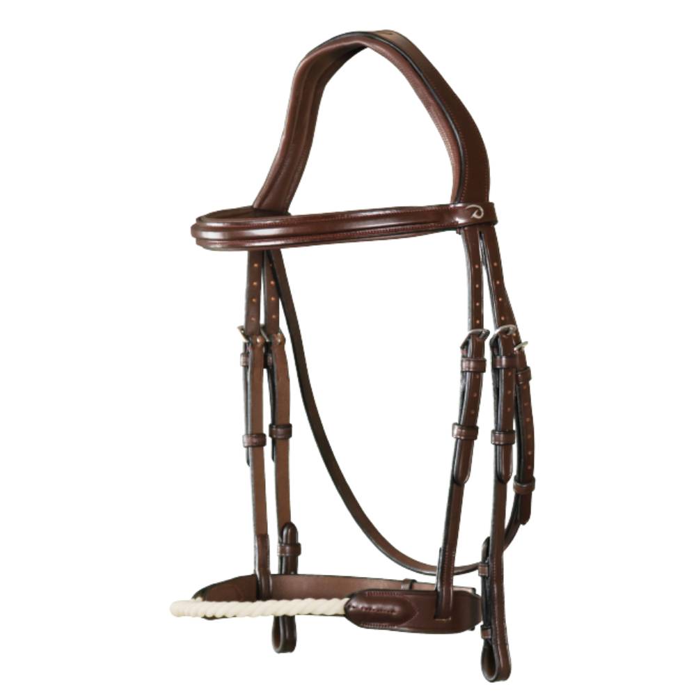 Dy'on New English Rope Noseband Bridle NEAAAF