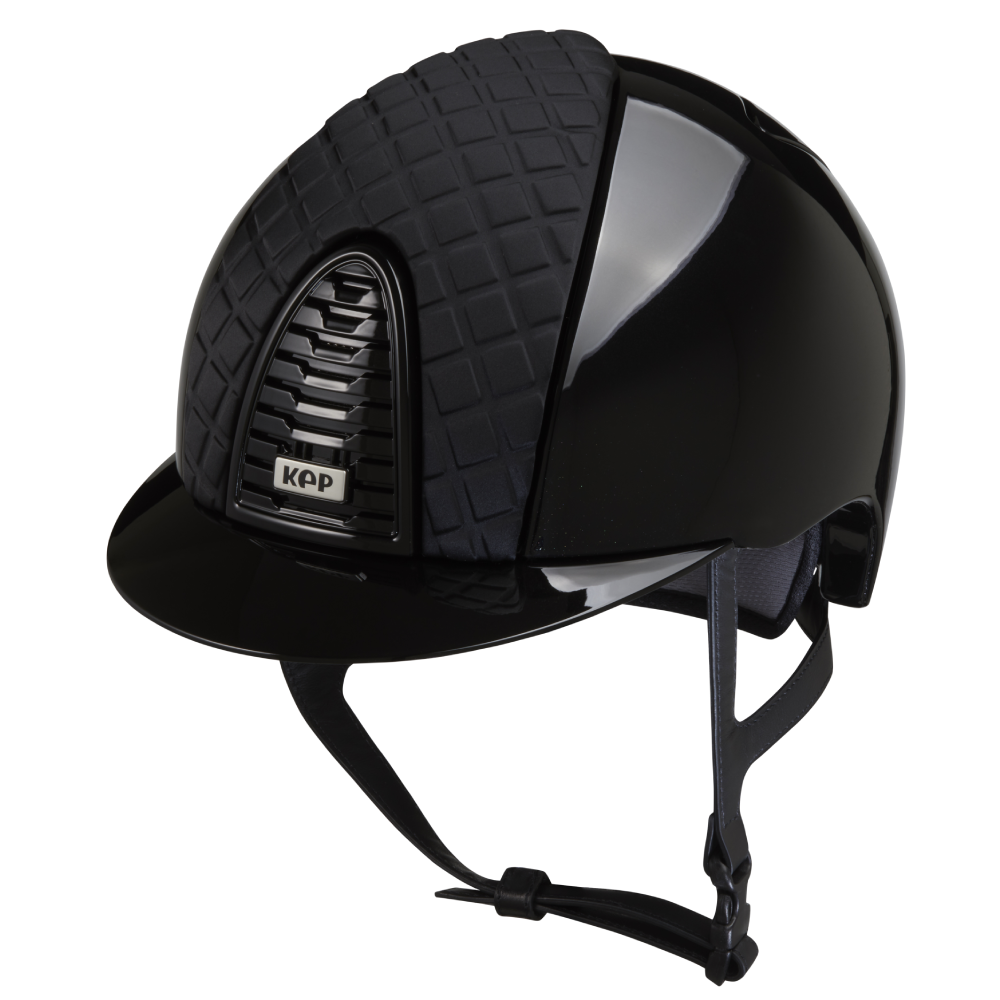Riding Helmet Cromo 2.0 Polish - Black Milano by KEP