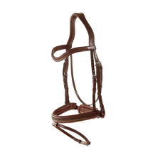 Dy'on Plaited Flash Noseband Bridle with Pull back NEAJAZ