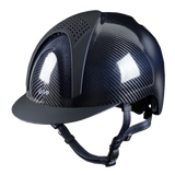 E-LIGHT Carbon Helmet - Shine Blue with 2 Matt Inserts by KEP