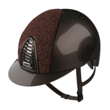 Riding Helmet Cromo 2.0 Polish with Glitter Front & Rear by KEP