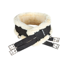 Jumping Synthetic Girth with Lambskin by Equiline