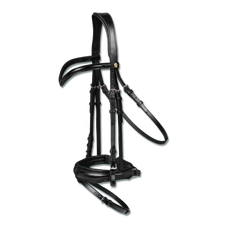 S-LINE BLACKSHINE PATENT LEATHER Bridle by Waldhausen