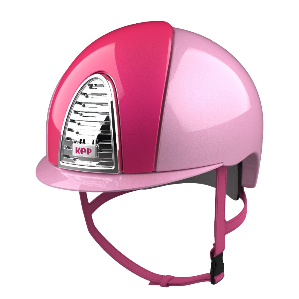 Riding Helmet Cromo 2.0 XC Polish Pink & Cerise by KEP