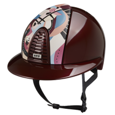 Riding Helmet Cromo 2.0 Metal Polo - Pink Pegasus by KEP