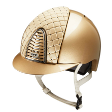 Riding Helmet Cromo 2.0 Metal - Sand Milano & Swarovski by KEP