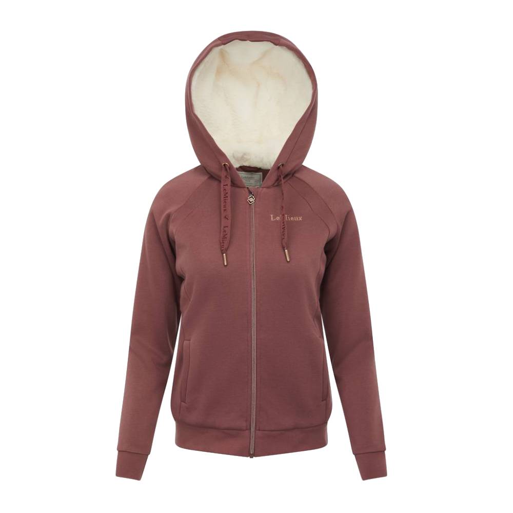 Sherpa Lined Hoodie by Le Mieux