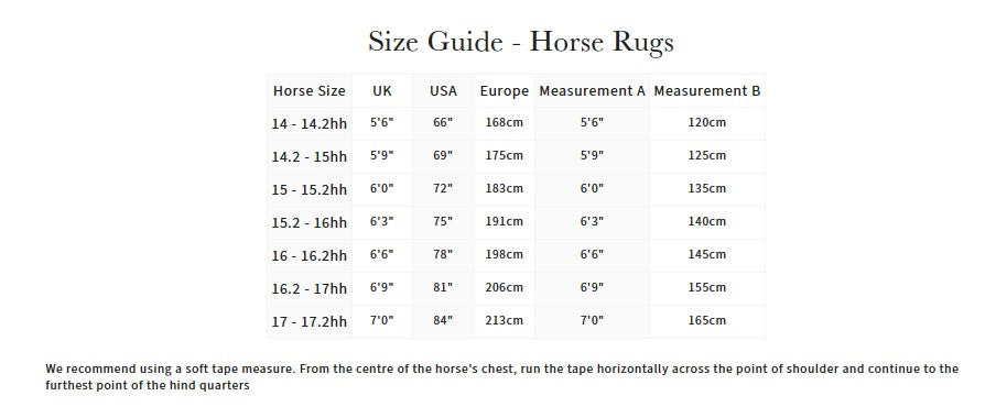 Kudos Turnout Rug 350g by Le Mieux