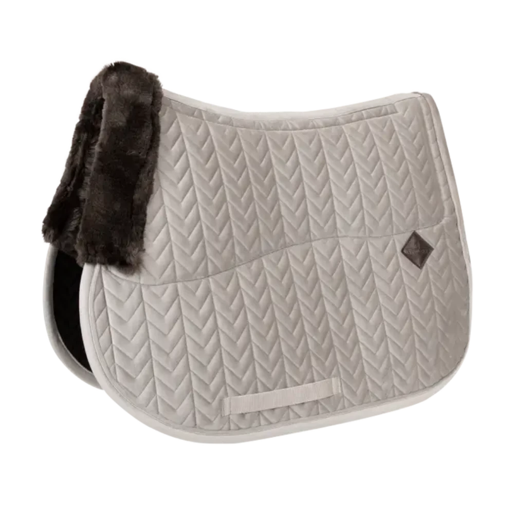 Skin Friendly Saddle Pad Velvet Jumping by Kentucky