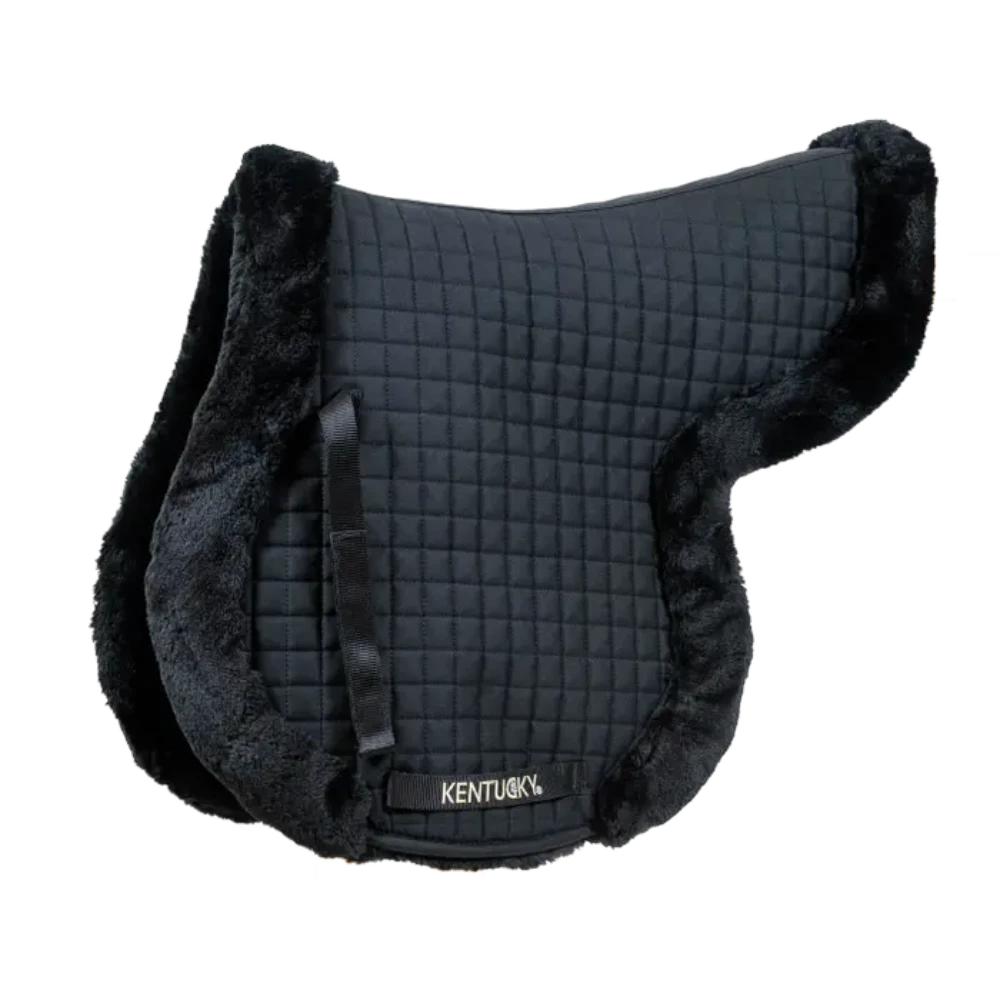 Saddle Pad Hunter vegan sheepskin jumping by Kentucky