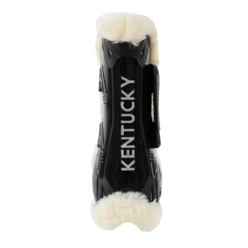 Vegan Sheepskin Tendon Boots Velcro by Kentucky