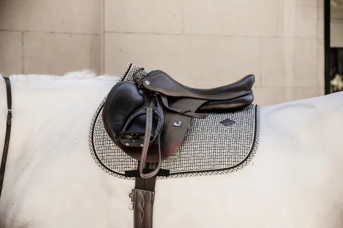 Saddle Pad Pied De Poule Jumping by Kentucky