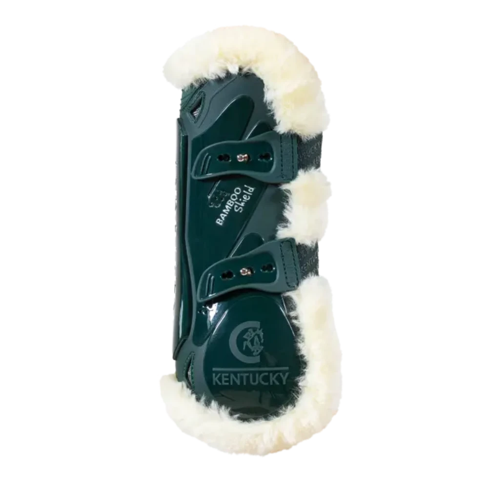 Vegan Sheepskin Tendon Boots Bamboo Elastic by Kentucky