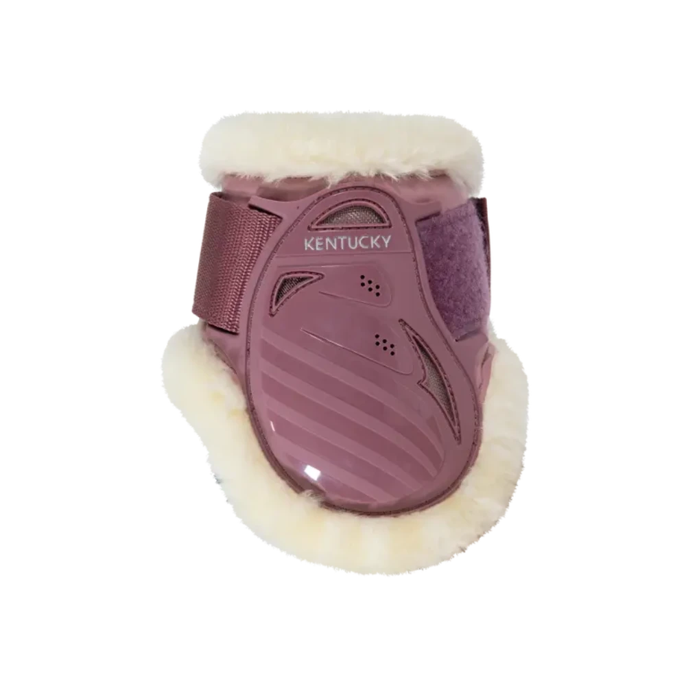 Vegan Sheepskin Young Horse Fetlock Boots by Kentucky