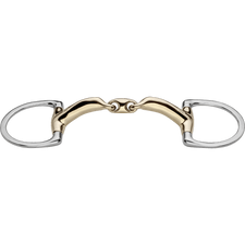 Sprenger Novocontact Eggbutt Bit with D-shaped Rings 16MM Double Jointed