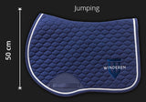 Jumping Saddle Pad NanoSilver Line by Winderen