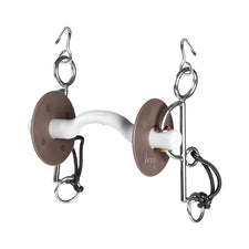 Short Pelham with Tongue Port Bar by Beris