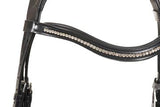 Leather dressage bridle by Limo Bits