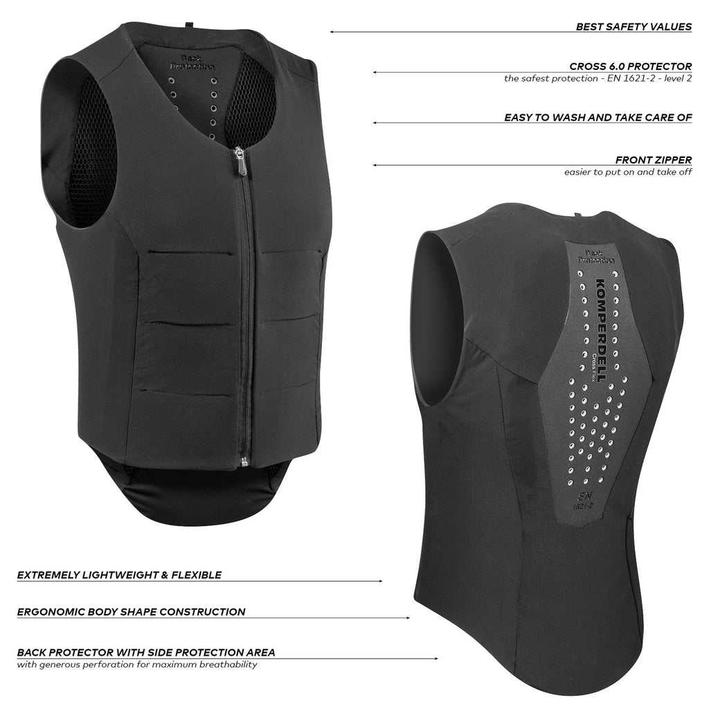 Ballistic Flex Fit Safety Vest by Komperdell