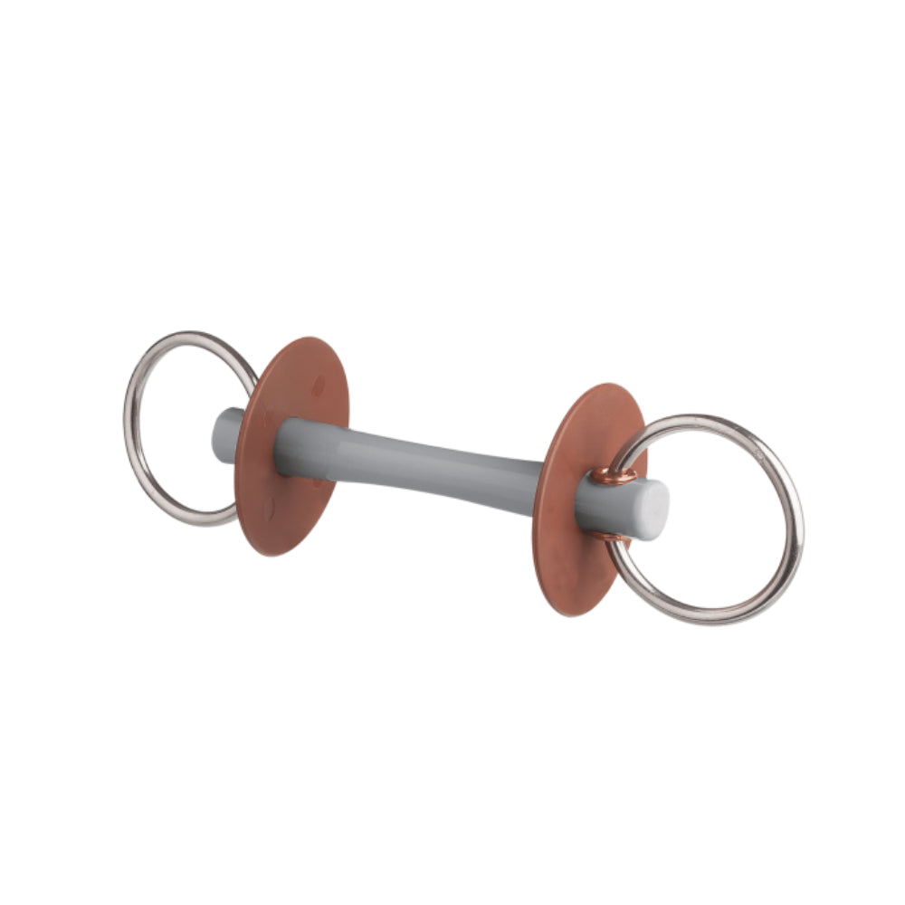 Loose Ring Snaffle Bit with Comfort Bar by Beris