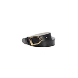 Leather Unisex Wave Belt by Makebe