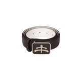 Leather and Brass Belt by Makebe