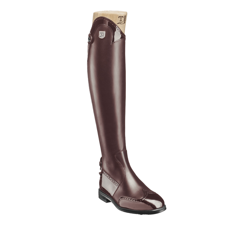 Tucci Boots Marilyn with Punched Patent Detail (Instant Dispatch)